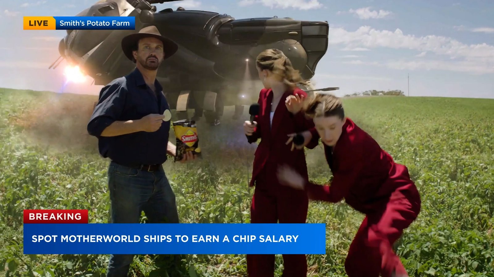 Smiths Chips & Netflix | Rebel Moon. Protect the potatoes